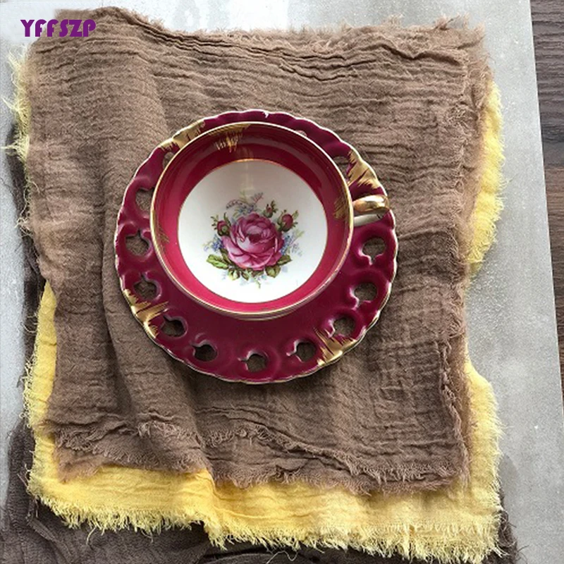 Cotton Napkins 2pcs Table Napkin Cloth 30x30 Cm for Party