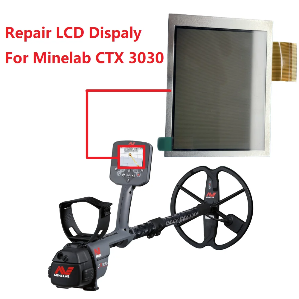 Display Lcd Originale Per La Riparazione Dello Schermo A Matrice Minelab Ctx 3030