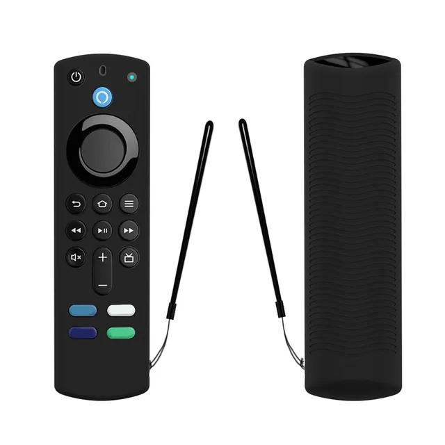 Foralexa Voice Remote 3 Gen Case Távirányító Puha Szilikon Védő Borítás Elleni Anti-Csúszás - Image 4