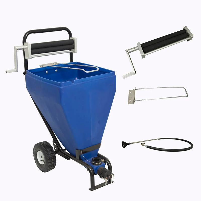 

105L Mortar Spraying machine Hopper Cement Spraying machine Hopper For Interior and Exterior walls