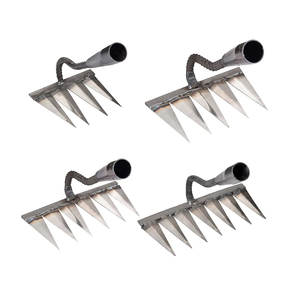 Description Picture 6 of itemHoe Weeding Rake Farming Tools Hoeing Hoeing Roots Turning Ground Loosening Soil Magic Tool Steel Rake Weeder Farm Tools