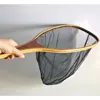 Fly Fishing Landing Net Soft Rubber Trout Net Catch and Release Net Outdoor Fish Tackle Tool Equipment 3