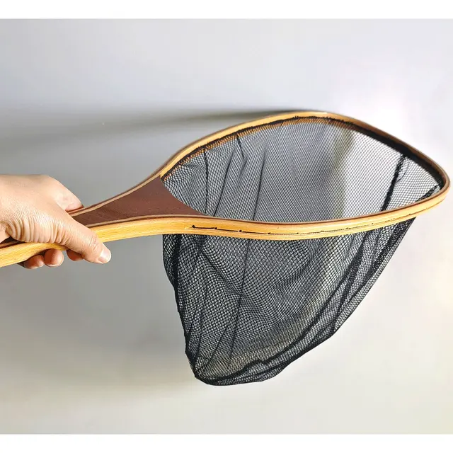 Fly Fishing Landing Net Soft Rubber Trout Net Catch and Release Net Outdoor Fish Tackle Tool Equipment 3