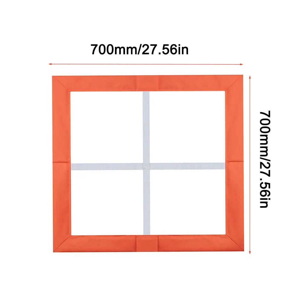 Square Lattice Sports Trainer Folding Square Training Equipment Running Training Ladder for Outdoor Indoor Home for Women Men