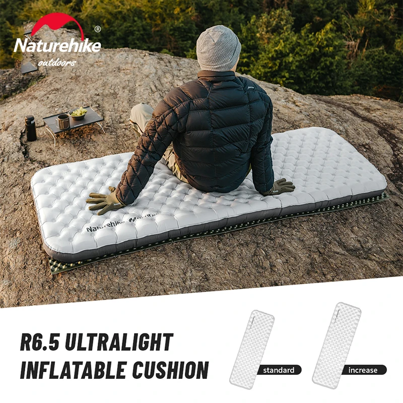 アウトドア寝具 Naturehike Sleeping Pad Built-in Air Inflatable Camping Sleeping Pad - Naturehike official store