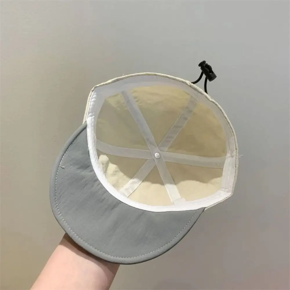 New Summer Letter Baseball Cap Soft Quick-drying Baby Peaked Hat Thin Breathable Children Visors Cap Toddler