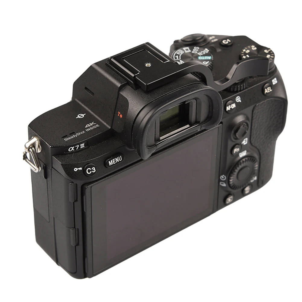 Thumbs Up Grip Camera Thumb Up Grip Metal Hot Shoe Thumb Up Rest Hand Grip for Sony A7 A7RII A7M2 A7SII A7R3 A7RIII A7M3 A9