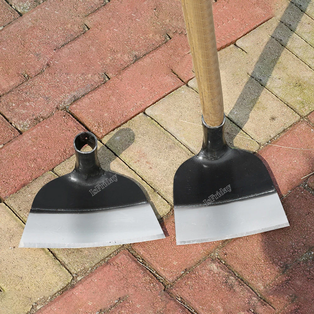 Garden hoe garden weeder garden cultivator Manganese Steel Garden Hoe handheld hardened for gardening farm weeding tool garden hand tools weeding hoe without stick