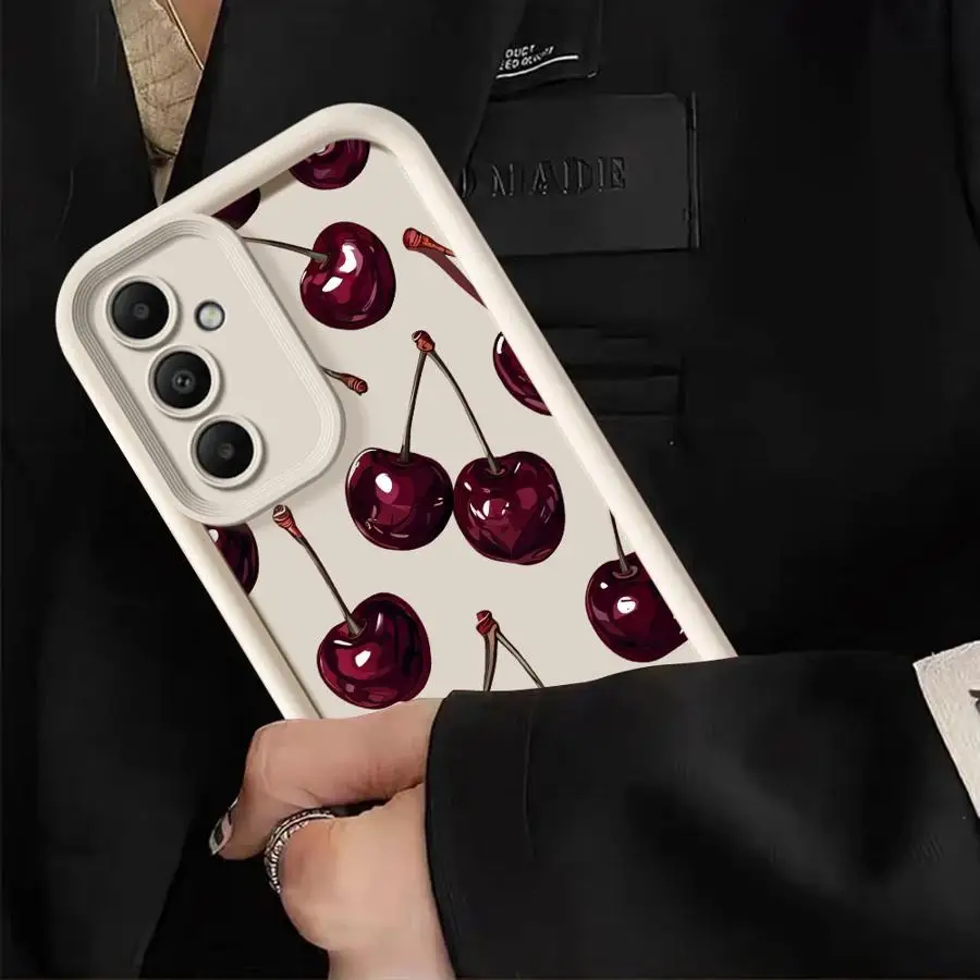 Fruit Cherry Pattern Phone Cover Case