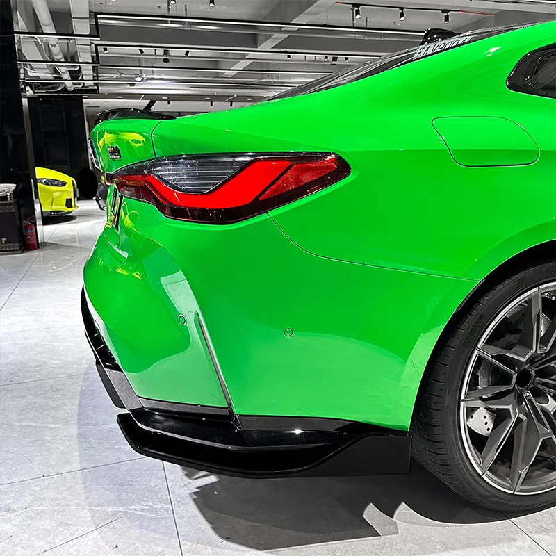 BMW M4 G82 G83 2021+용 자동차 리어 범퍼 립, 카나드 에어 나이프 립 스플리터, 하단 가드 프로텍터, 외부 장식 액세서리