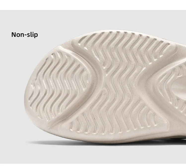 Summer Hollow Shoes Men's Outer Wear Trendy Soft Bottom Slippers Non-slip Breathable Men's Casual Sandals 6