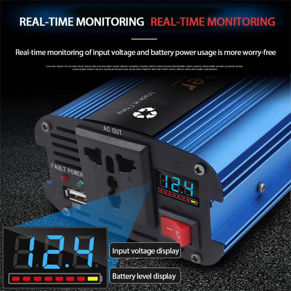 고품질 실용적인 전력 인버터 고출력 태양광 1세트 12V/24V-220V 4000W 액세서리 수정 정현파