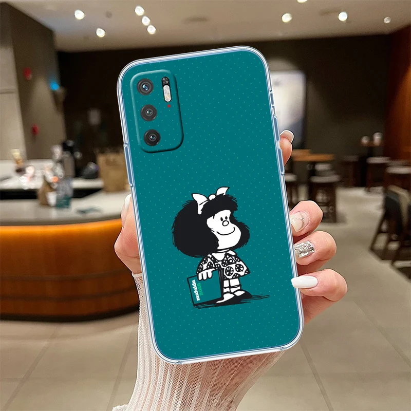 RE44 M-Mafaldas Transparent Phone Case - Sleek and Durable Protection