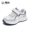 2024 Spring and Autumn Children's Sports Shoes Breathable Versatile Leather Top Boys Sneakers Girls Shoes Kids Shoes for Girl 1
