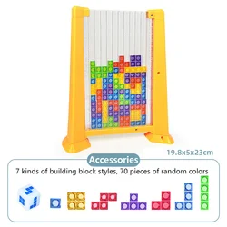 3D Interactive Educational Tangram Puzzle Game (Yellow)