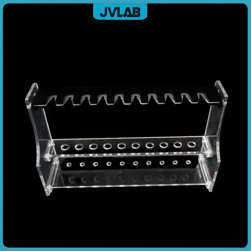 Westergren Tube Holder Plexiglass Rack For Erythrocyte Sedimentation Rate (ESR) Testing10-well Pack of 1/EA