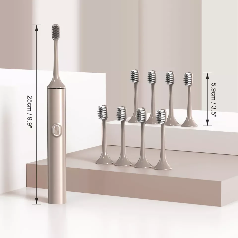 SEJOY Electric Toothbrush with 8 Brush Heads for Adults Rechargeable Toothbrush 6