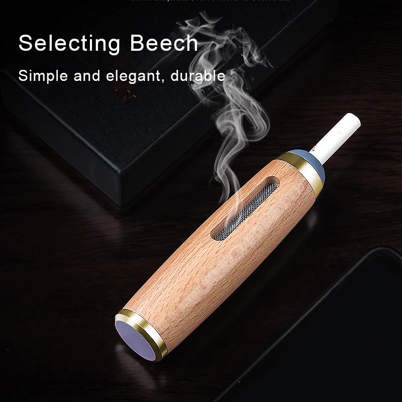 Cigarettes Ashtray Wood Ashtray for 5.2/6.8/7.8mm Cigarettes