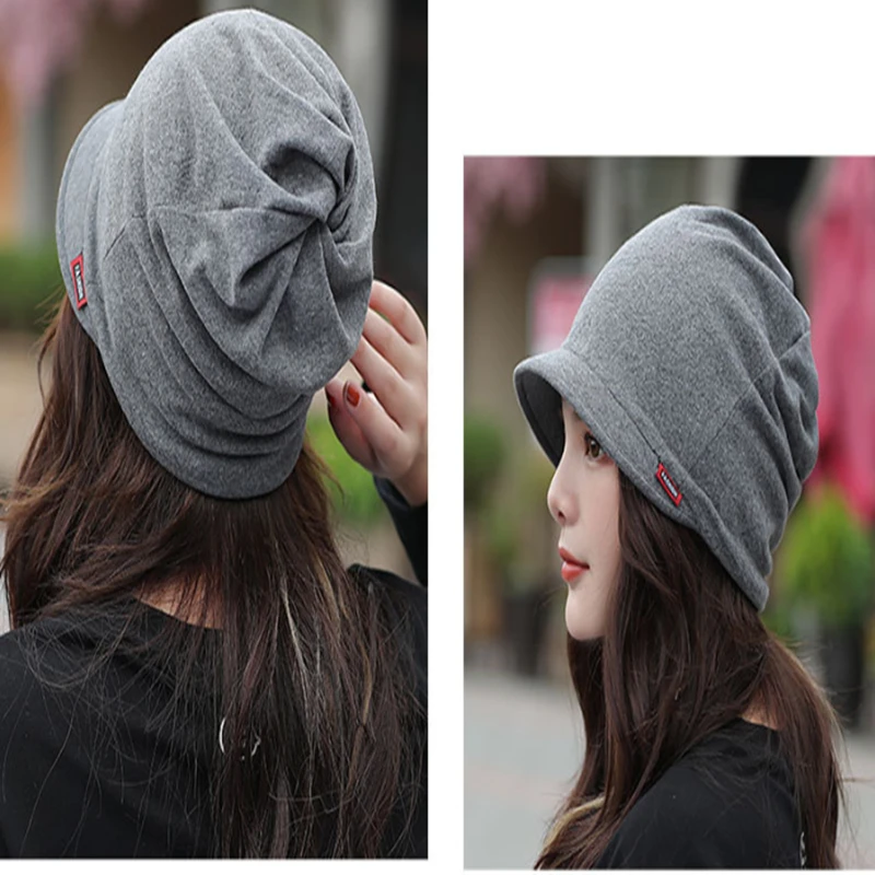 New Fashion Hat Women Solid Casual Plait India Hat Muslim Ruffle Cancer Chemo Hat Beanie Scarf Turban Head Wrap Cap 6