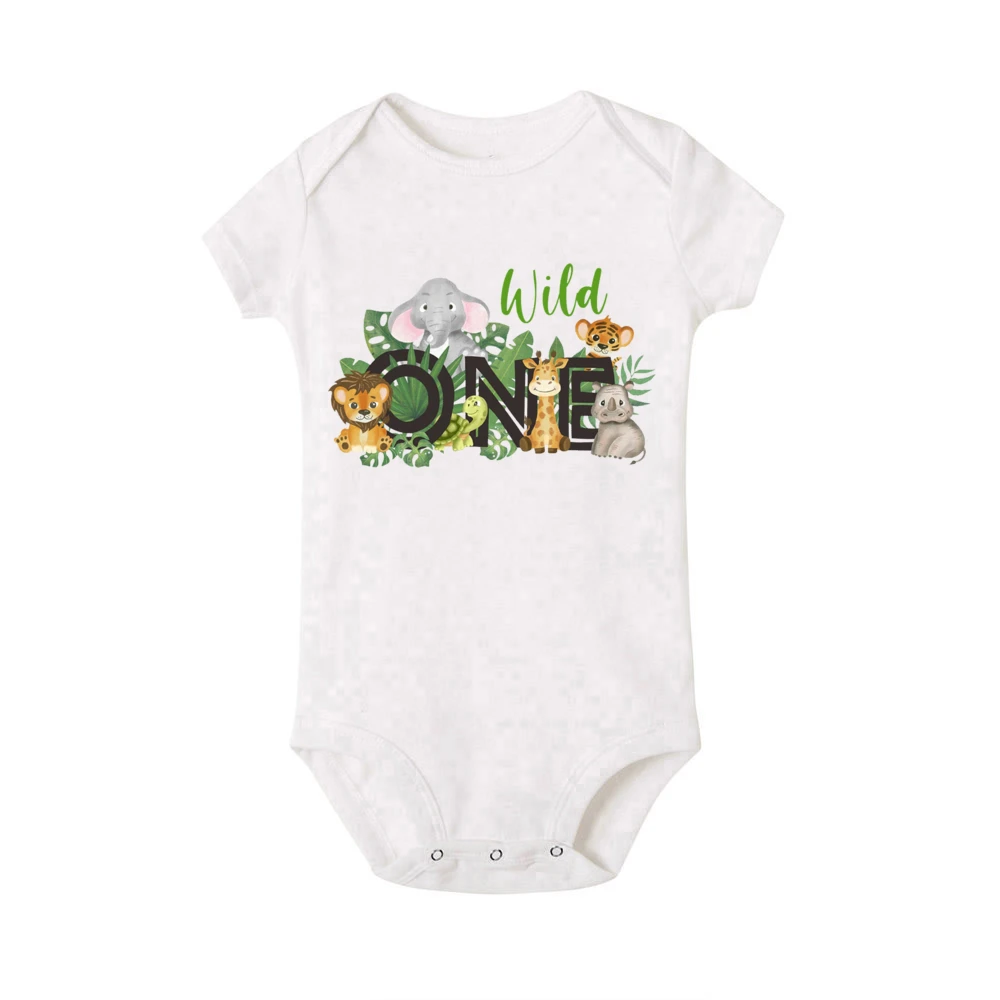 Wild Family Matching Family Shirts Wild One Baby Birthday Shirt Dad Mom Shirt Brother Sister Tshirt Summer Family Look Tee Gift 6