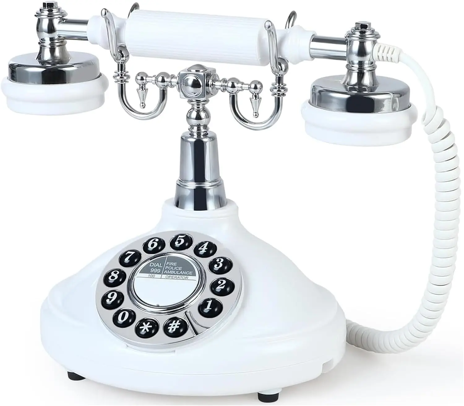 كتاب ضيوف صوتي بنمط عتيق ، هاتف زفاف ، رسالة صوتية...