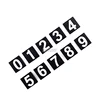 Marumine MOC 1x1 Classic 3070 Printed Digital Tile Parts Building Blocks Bricks Model Toys Constructor Educational Accessories 2