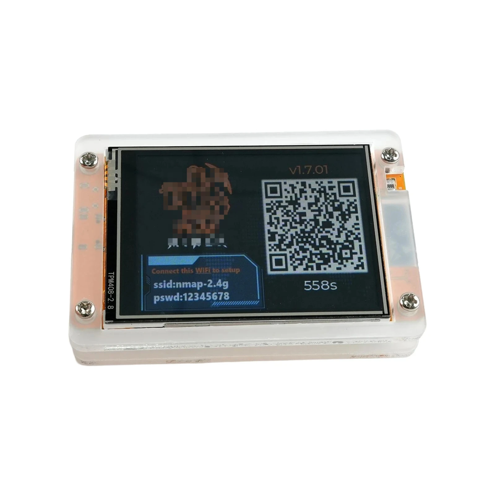 2PCS/세트 NerdMiner V2 377KH/s ESP32 개발 보드 모듈 드라이버 2.8인치 터치 스크린 디스플레이 + 아크릴 케이스 ESP32-2432S028R