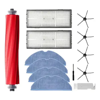 로보락 샤오미 T7s T7s 플러스용 걸레 메인 브러시 헤파 필터 세트, 1 세트