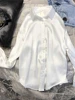 Casual Office Lady Silk Blouses Autumn Long Sleeve Button Up Shirt Women Elegant Winter Tops  Office Lady Acetate Blouse 4