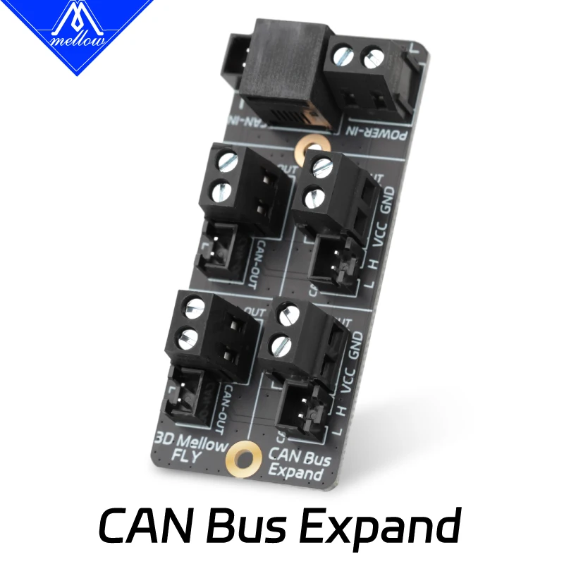 Mellow Can Bus Expandir para Klipper Reprap Firmware Multi-can Ferramenta Placa de Conexão para Sht36 Sb2040 Super Fly pi Octopus Board