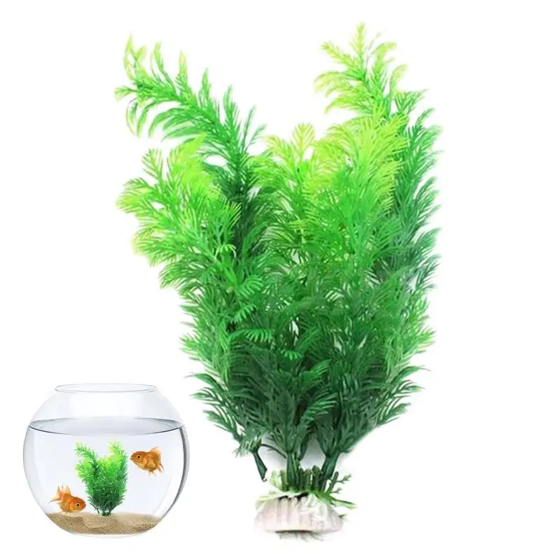 Realistic Aquarium Plants Artificial Pond Plants Simulation Fish Tank