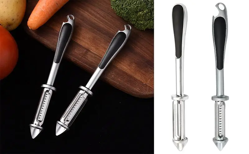 

Potato Peelers Multifunctional Safe Zinc Alloy Fruit Vegetable comfortable Anti-Slip Food Peeler For Cucumbers Potatoes Carrots