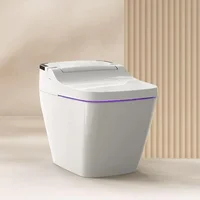 Smart Toilet, One Piece Integrated Toilet with bidet built-in, Auto Open/Close Lid, Auto Dual Flush, Heated Seat, Toilet Smart 1