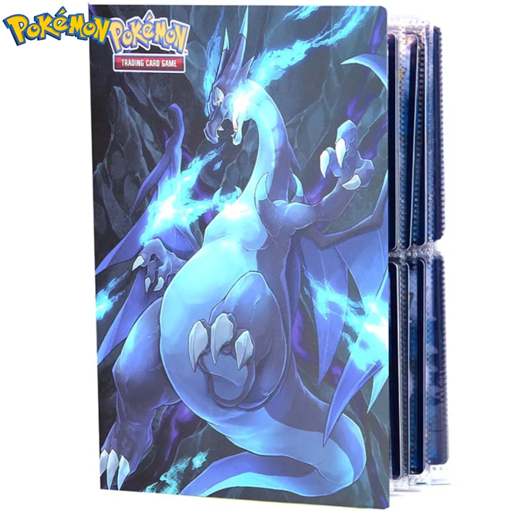 Vmax Folder Protector Binder Gifts Toy Book Storage Holder Pokemon