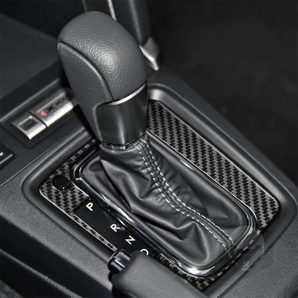 

For Subaru Forester 13-18 gear panel carbon fiber decorative sticker