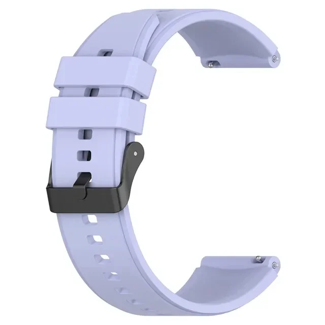 Versatile 22mm Sport Silicone Watch Band in Vibrant Colors