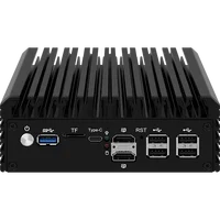 Fanless Mini PC 6x i226-V 6 LANS 2.5G Firewall Soft Router 12th Gen Intel i3 N305 N100 DDR5 32GB 500GB NVMe SSD pfSense Proxmox 2