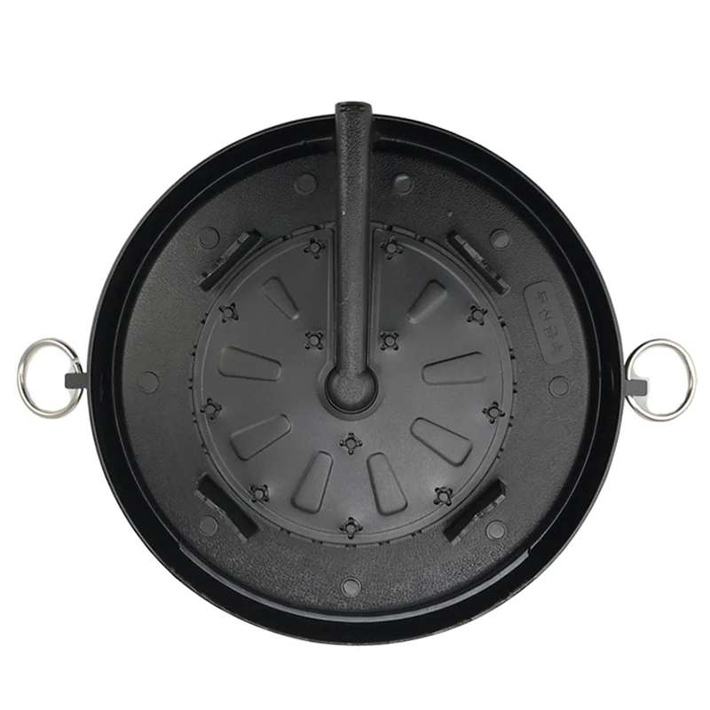 Grill Pan Non-stick Bakeware Smokeless Barbecue Tray Stovetop Plate for Indoor Outdoor Beach Party Camping BBQ Grilling