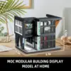 City Coffee House Building Blocks Set for Adults, Street View Construction Toy with Light, Christmas Gift for Kids (581 PCS) 6