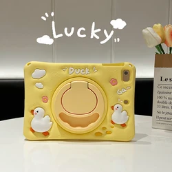 Children's 360° Rotating Protective Tablet Case with Silicone Stand for A7 (10.4inch) T500 (GGY)