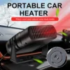 Car Windshield Defogger Defroster 2 in 1 Heating Fan