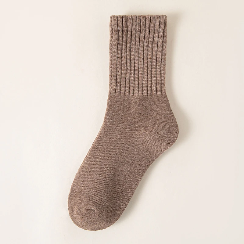 Women's Winter Plush Wool Socks - Thick, Breathable, and Comfortable Low Tube Snow Socks
