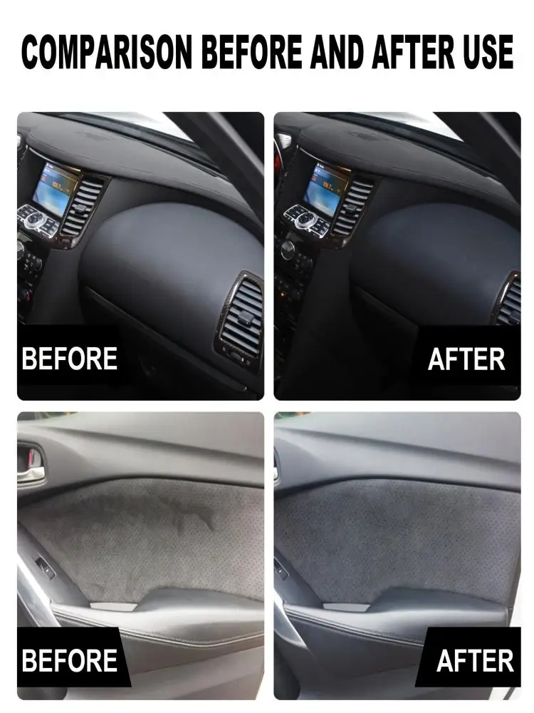 Pro Interior Restorer Wax - CeramicFusion Shield for Leather & Plastic Surfaces with Anti-Yellowing Care 6