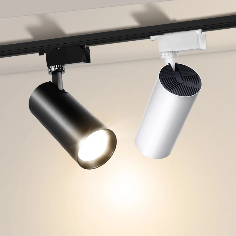 Led Track Light Set With Scale Line Spot Led Rail Track 30W Ceiling Lamp Spotlight Indoor Light Fixture for Kitchen Living Room