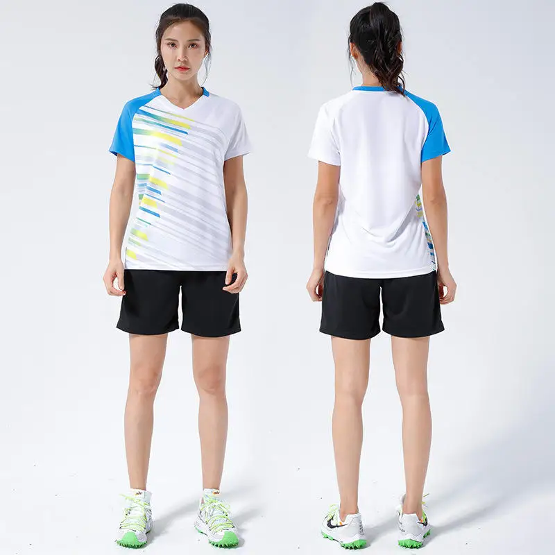 Sportswear Men's And Women's Shorts Suit Training Short-Sleeved Quick-Drying Volleyball Team Breathable Jersey