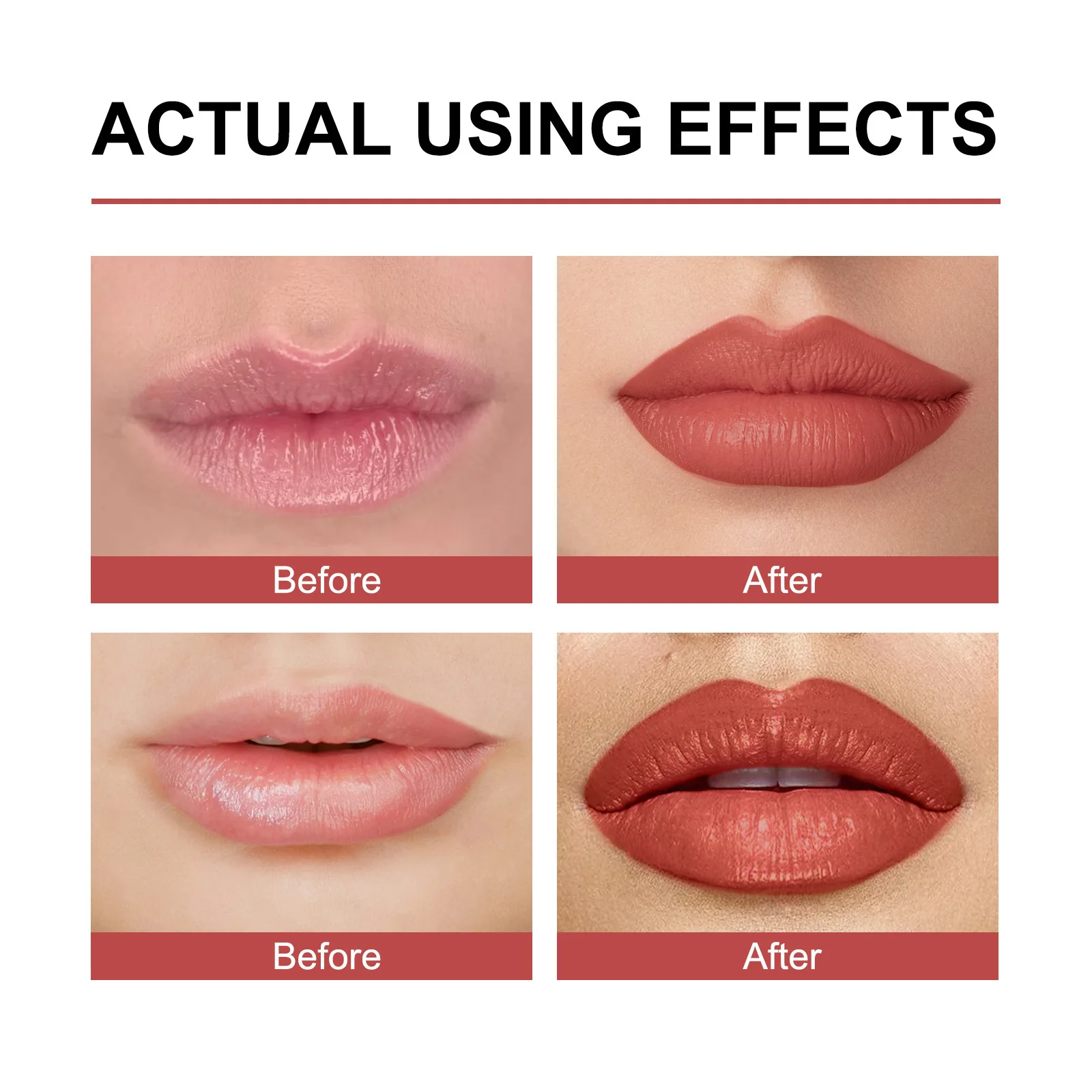 3 Colors Peel Off Lip Liner Tattoo Waterproof Long Lasting Lip Gloss Matte Velvet Lip Tint Sexy Red Contour Lips Makeup Cosmetic 3