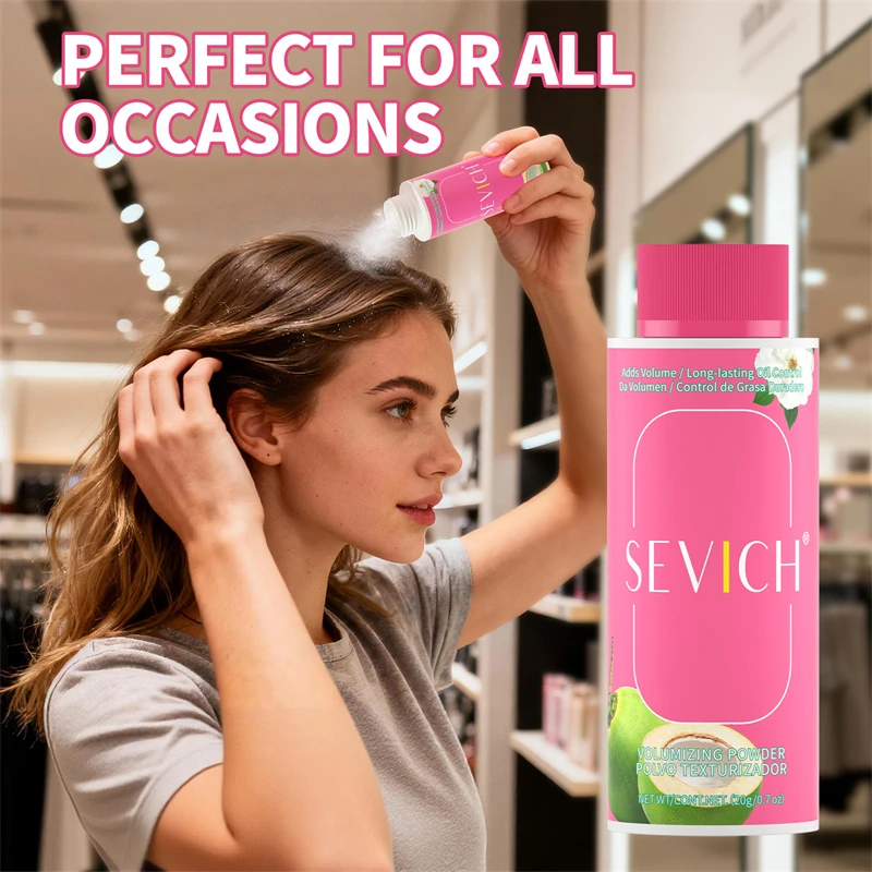 20g Hair Texturizer Volume Powder Hair Fluffy Powder Absorb Grease Dry Hair Powder Wash Free Spray Hair Styling Powder Unisex view 3