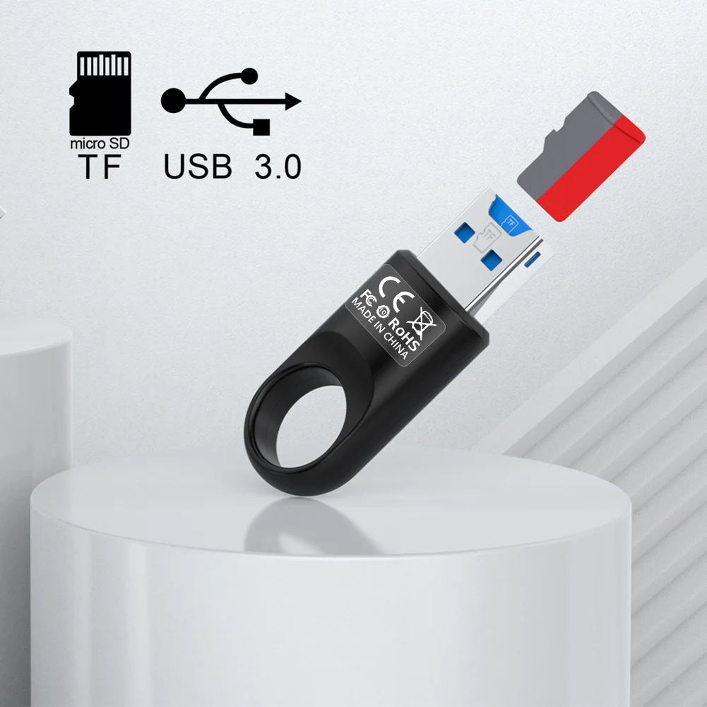 메모리 카드 리더 어댑터 USB 3.0 고속 메모리 카드 리더 USB 3.0 PC/노트북/스마트폰/운전 기록 장치용