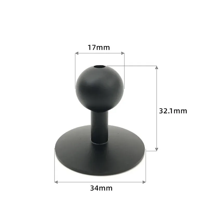 Wynrzyj Rotatable a 360 gradi 17 mm sfera supporto per giunto testa base adatto per un supporto per telefono regolabile
