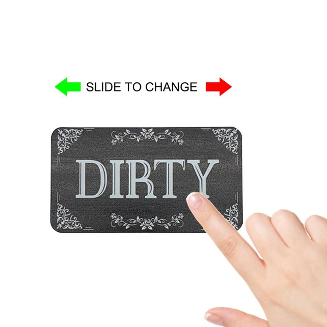 Dishwasher Magnet Clean Dirty Sign For Better Kitchen Organization; Double  Sided Clean Dirty Magnet For Dishwasher